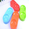 Plastic Double Circle Pet Bowl